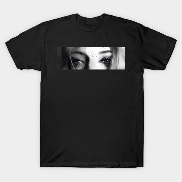 egirl aesthetic anime e-girl aesthetic dark goth T-Shirt by JayD World